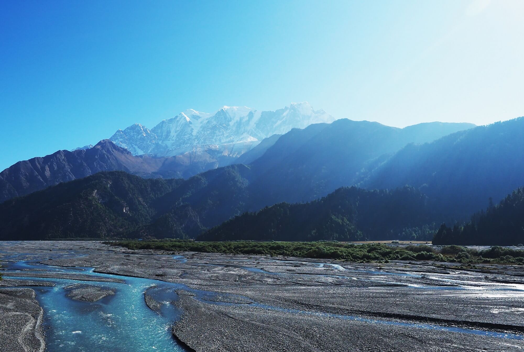 Какие реки берут начало в гималаях. Долина Кали Гандаки. Кали Гандаки река. Долина реки Кали Гандаки. Непала Гандаки.
